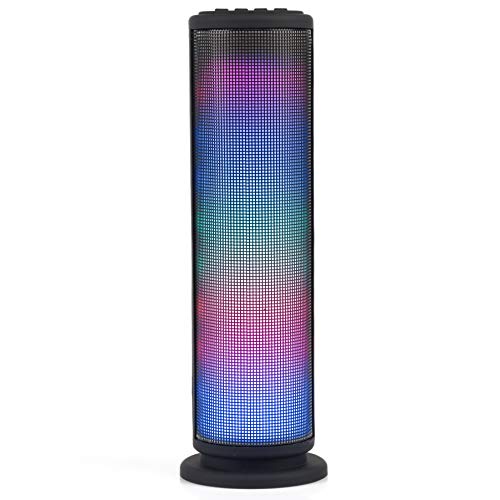 Intempo EE2928GBLKSTKEU LED Light Tower Speaker, 3 W