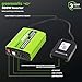 Greenworks 40V 300W Cordless Power Inverter, Sine Wave Inverter with 2 USB Ports and AC Port, IV40A00