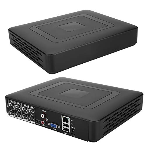 Registratore Video 8 Canali AHD/CVI/TVI/Analogico/IP – DVR/NVR 5-in-1 per Sorveglianza CCTV, Supporto Risoluzione HD, Alimentazione 100-240 V, Registrazione in Tempo Reale