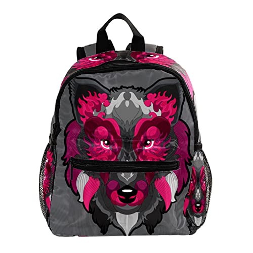 Sac à dos flamant rose tropical multicolore 30,5 cm compact
