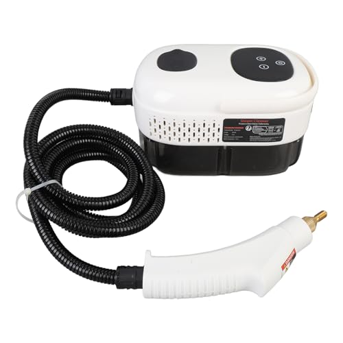 2500W Handheld Steam Cleaner 2500W High Temperature Pressurized Steam Cleaner Portable Multifunctional High Temperature High Pressure Steam Washer for Home and Car Cleaning (US