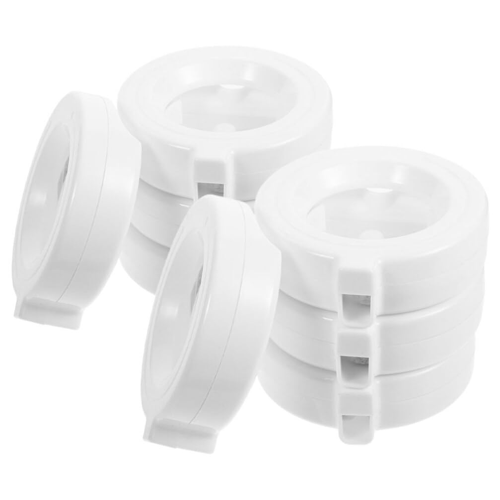 VANZACK 8 Stück Wasserfilter Ersatz für Schwerkraft Trinkbrunnen mit 3.6l-8l Kapazität Abs Material zur Geruchsentfernung und Metallfiltration für Automatische Haustierbrunnen