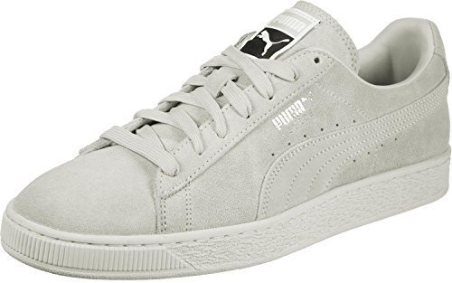 Image of Puma Unisex Adults' Suede Classic Plus Low-Top Sneakers, Beige (Birch-White), 7.5 UK