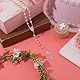 My First Rosary Taufgeschenke, Taufandenkenbox Rosa Rosenkranzkette Taufgeschenke Katholische Erstkommuniongeschenke Rosenkranzbox für Babyparty