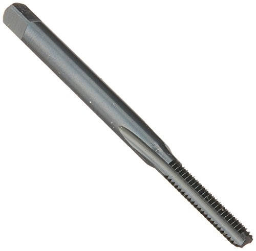 Kodiak Cutting Tools KCT200253 USA Made 4-40 Bottom Threading Tap, Nitride and Steam Oxide, Ground Threads, High Speed Steel, H2 Limit, 3 Flute