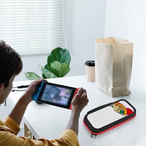 Altheory Flag Carrying Case For Nintendos Switch Flag Switch Game Case 20 Games Cartridges Hard Travel Carrying Case For Switch Console Accessories #TOP5