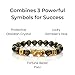 Buddha & Karma Debt Relief & Gambling Luck Pi Xiu/Pi Yao Bracelet – Feng Shui Lucky Charm for Wealth, Protection & Prosperity – Energy Healing Jewelry for Men & Women