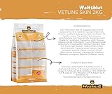Wolfsblut Vetline Hundefutter - Skin & Coat, 2x2kg - Sparbundel, Sparpaket - inklusive Warnicks Tierfutterservice Hundesnack Goodie