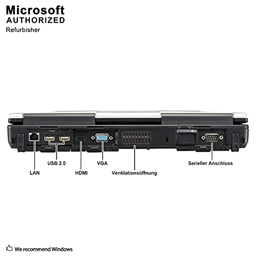 Panasonic Toughbook Cf-53 Laptop Pc, 14 Hd Display, Intel I5-2520M 2.5Ghz, 16Gb Ram, 1Tb Ssd, Windows 10 (Renewed) #TOP5
