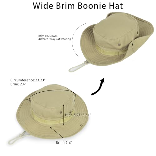Sombrero Boonie con Ala Ancha y Protección UV miniatura 6
