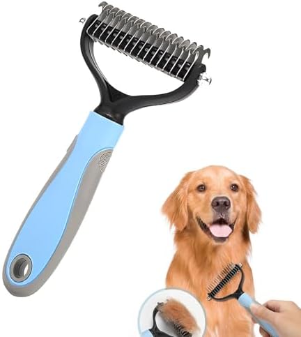 Brosse Chien Poil Long Brosse Démêlante Pour Chats Chiens Double ...