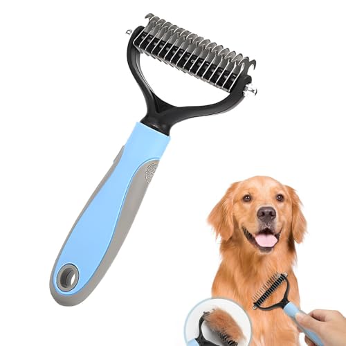 Cepillo de gato de pelo largo, cepillo de perro, cepillo de pelo largo, peine Chie n pelo largo, para Chie ns, gato, para eliminar nudos/debajo del pelo, cepillos con peine