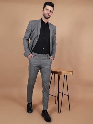 Image of WINTAGE Men's Polyester Cotton Two Piece Suit