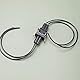 eMagTech 2 Stück 2-poliger Ersatz-Kabelbaumstecker 357972752 Kompatibel mit VW Skoda Seat Male & Female Plug Tail Lead Connector 18 cm Schwarz
