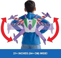 Mattel Disney and Pixar Toy Story 5 Hi-Tech Space Ranger Jetpack, Kids Role Play Gear, Wings Transform, Lights & Sounds, Adjustable Strap — image 5