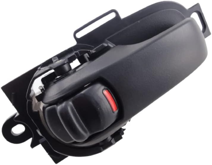 KarParts360 for Nissan Versa 2007 08 09 10 2011 Interior Door Handle Driver and Passenger Side - Pair | Rear | Black | Sedan/Hatchback | Replacement for NI1352106, NI1353106 | 80671EL00D, 80670EL00B