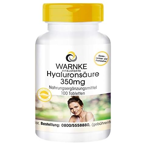 Hyaluronsäure Tabletten - 350mg - vegan Cover