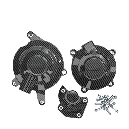 Cubierta de estator y motor de motocicleta 675R 2011-2012 protectora de carbono