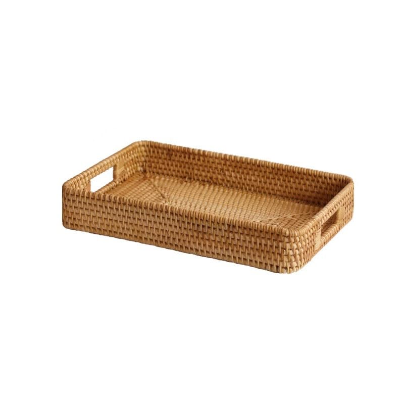 Cesta de frutas rectangular con diseño moderno para optimizar espacio en tu cocina