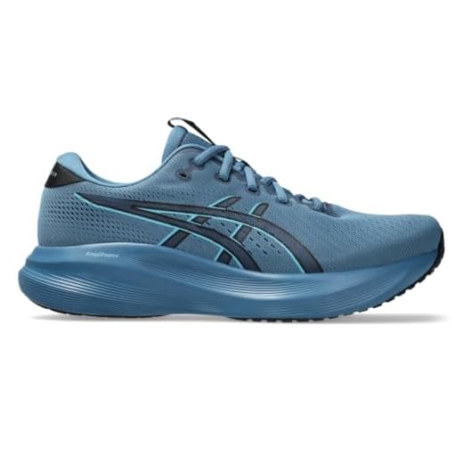 Asics Tênis de corrida masculino Gel-Excite 11, Mar de inverno/preto, 46