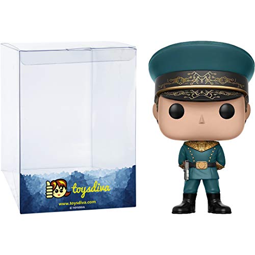 Commander Arun Filitt: P O P ! Movies Vinyl Figurine Bundle With 1 Compatible 'Toysdiva' Graphic Protector (440-14338 - B)