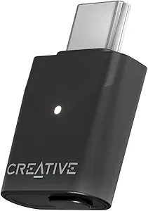 Creative BT-W6 Bluetooth LE Audio Transmitter aptX Lossless Low Latency