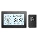 Produktbild Winbang Funkwetterstation, Digital Thermometer Hygrometer Vorhersageuhr mit Hintergrundbeleuchtung und Sensor für Innen und Außen
