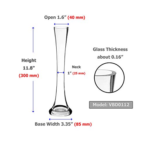 image for WGVI WGV Gathering Bud Vase, Width 3.3