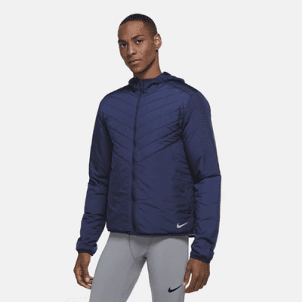 NIKE Męska bluza sportowa do biegania Aerolayer Hoodie lekka kurtka DJ0569-437