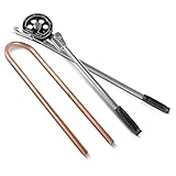 STAHLWERK Handrohrbieger HTB-180 ST Rohrbieger/Rohrbiegegerät/Rohrbiegemaschine/Rohrbiegezange zum professionellen Biegen von 16 mm Rohren in einem Arbeitsbereich von 0-180 Grad