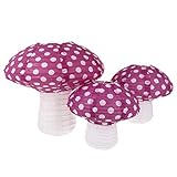 Décor de pièce esthétique - beau et généreux, charmant et amusant avec un design en forme de champignon, adapté à toutes sortes d'activités de festival en plein air en intérieur.