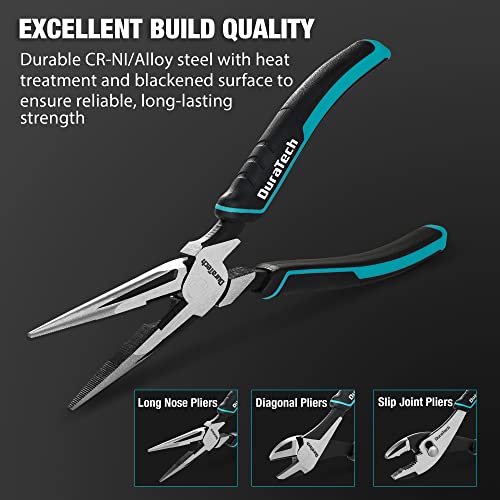 Duratech 3Pcs Plier Set And Valuemax 8-Piece Pliers And Wrench Set #TOP1