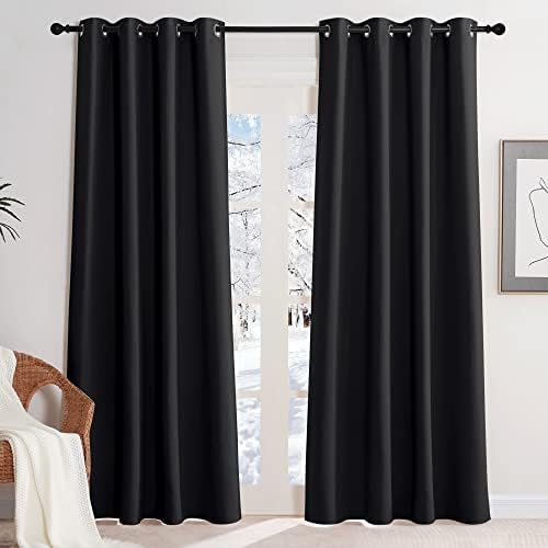 KGORGE Rideaux Occultant - Rideau Isolant Thermique, Rideau Noir ...