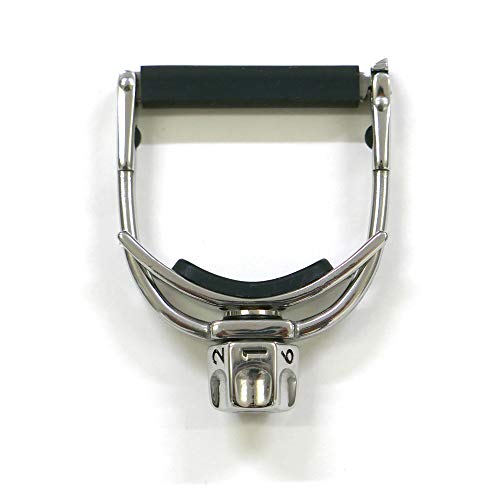 Shubb F5 FineTune Yoke Capo for Banjos and Mandolins - Stainless Steel