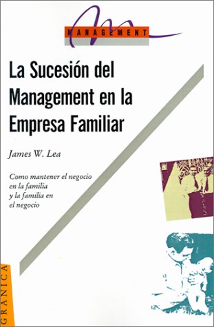 Portada de Sucesion del management en la empresa familiar, la