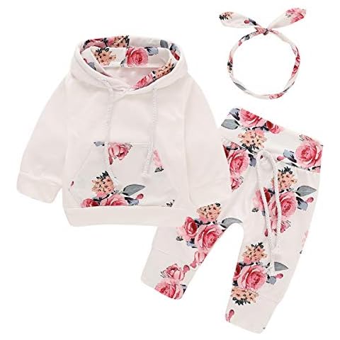 puseky Ensemble bébé fille floral Cover
