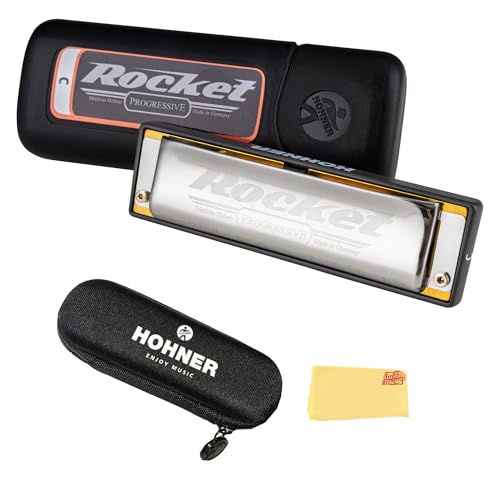 Hohner Progressive Rocket Harmonica - Key of C Major