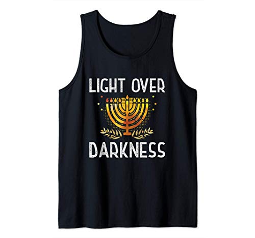 Hanukkah Chanukah 2020 - Light Over Darkness - Jewish Gift Débardeur