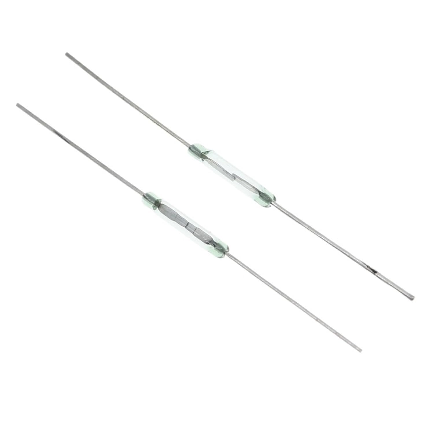 10pcs N/O Switch Magnetic Switch Normally Open/Normally Closed Magnetic Conversion Sensor Induction Switch(RI-80 1.8X10MM)