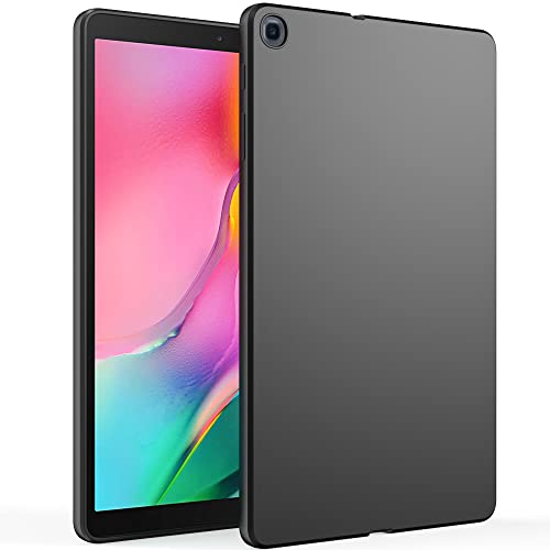 WOGROO Case for Samsung Galaxy Tab A 10.1 2019 (SM-T510/T515) - Thin and Soft Tablet Protective Cover Black