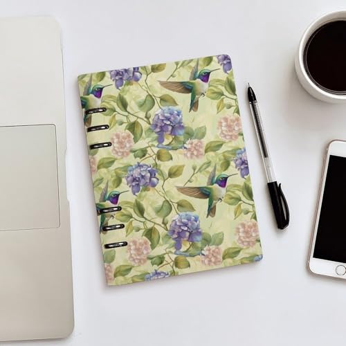 Carnet ligné A5 en cuir rechargeable pour éviter de perdre ses notes - 5