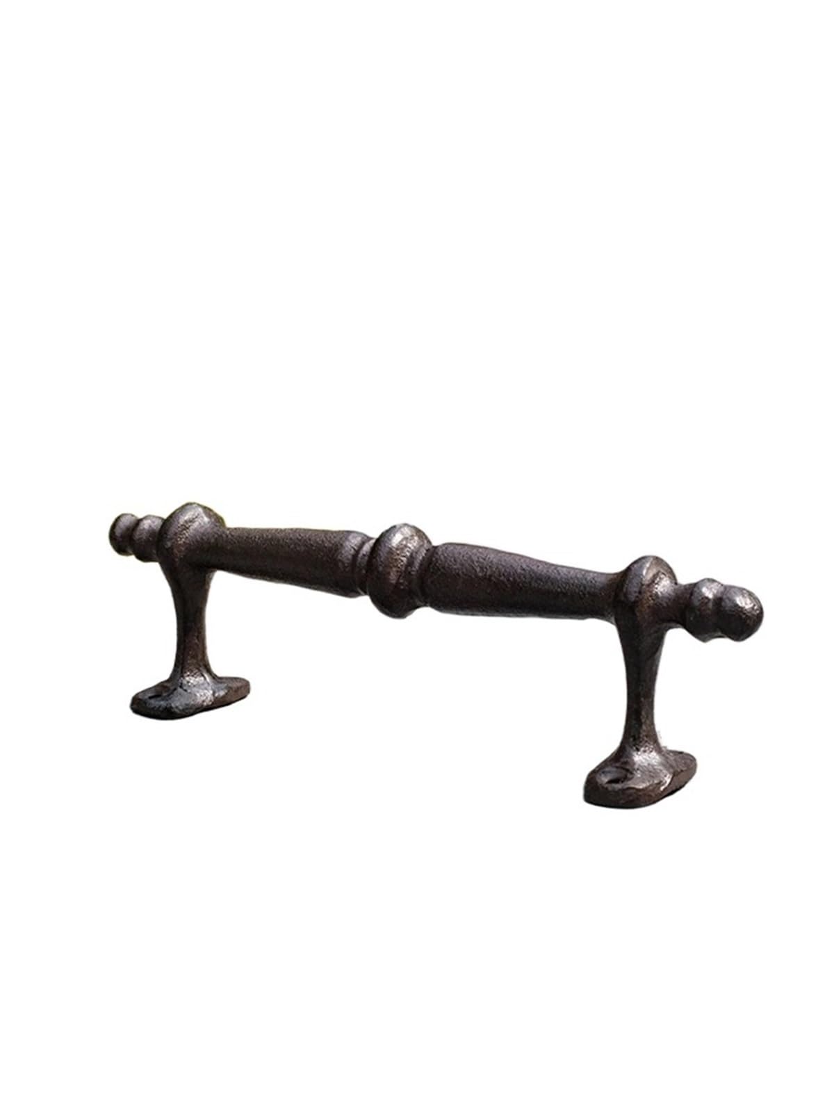 YILWPV Retro Nostalgic Garden Courtyard Cast Iron Barn Door Handles Gate Handle Handle Sets(Type 3)