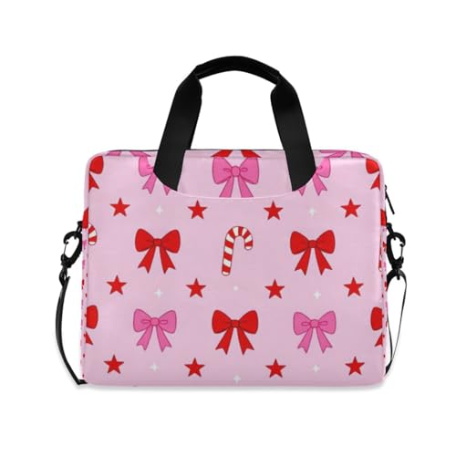 Funda para portátiles 15.6 pulg con correa y asa rosa miniatura 1