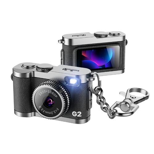 Mini Digital Camera 1080P Keychain: Pocket Travel Camera for Daily
