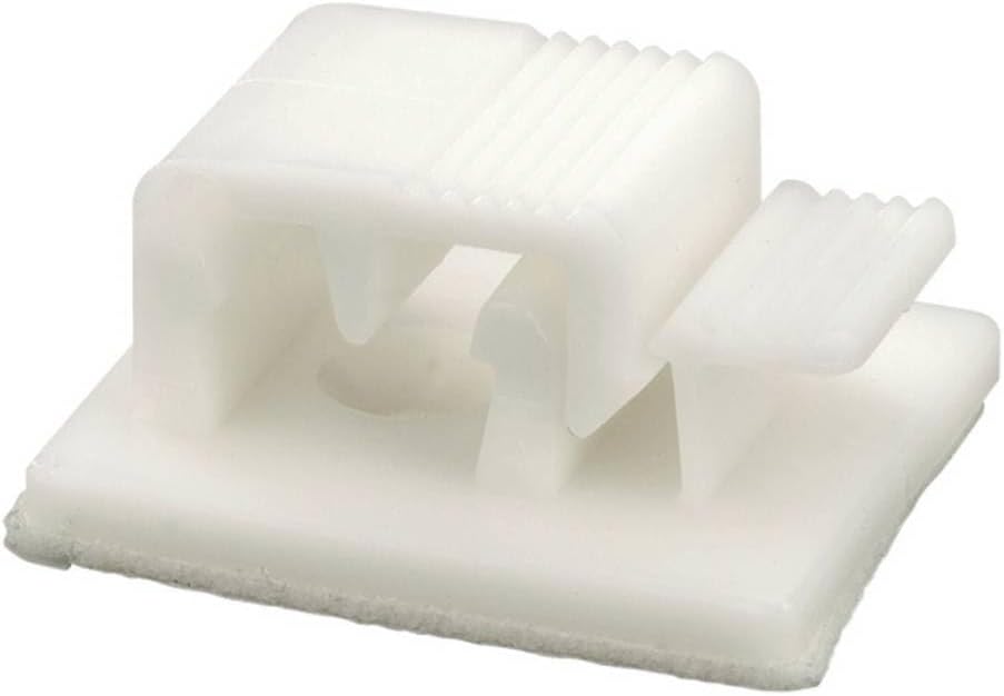 HELLERMANN TYTON Hellermanntyton – 500 Pieces of Adhesive Base, Asi Clips, 150-11294, Ai Clips, 150-11294,