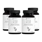 ESSENZ – VenoPlus, 4 x 60 Kapseln – Pflanzliches Nahrungsergänzungsmittel zur Unterstützung...
