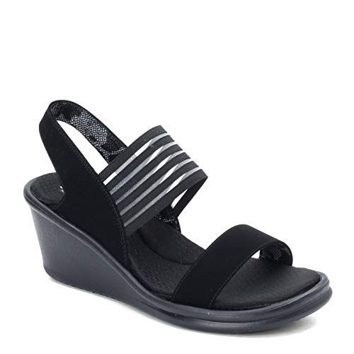 Image of Skechers Cali Women's Rumblers Sci-Fi Wedge Sandal