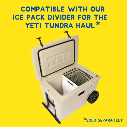 Cooler Basket for YETI Tundra Haul, YETI Roadie 48, and YETI Roadie 60 - Wire Cooler Rack for YETI Wheeled Coolers - Compatible with YETI Cooler Accessories, Cooler Dividers, and YETI Accessories - Thumbnail 3