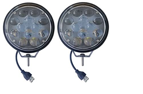 Phares à LED Rond anti obscurité projecteur 36W puissant feu route et croisement