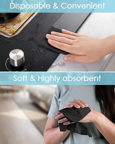 100packlinenlikeblacknapkinsdisposableguestpapernapkinshandtowelsforbathroomsoftabsorbentpapernapkinseverydaydinnerkitchenpartyweddingcocktail Urban Country Home Decor 100 pack linen like black napkins disposable guest paper napkins hand towels for bathroom soft absorbent paper napkins everyday dinner kitchen party wedding cocktail urban country home decor